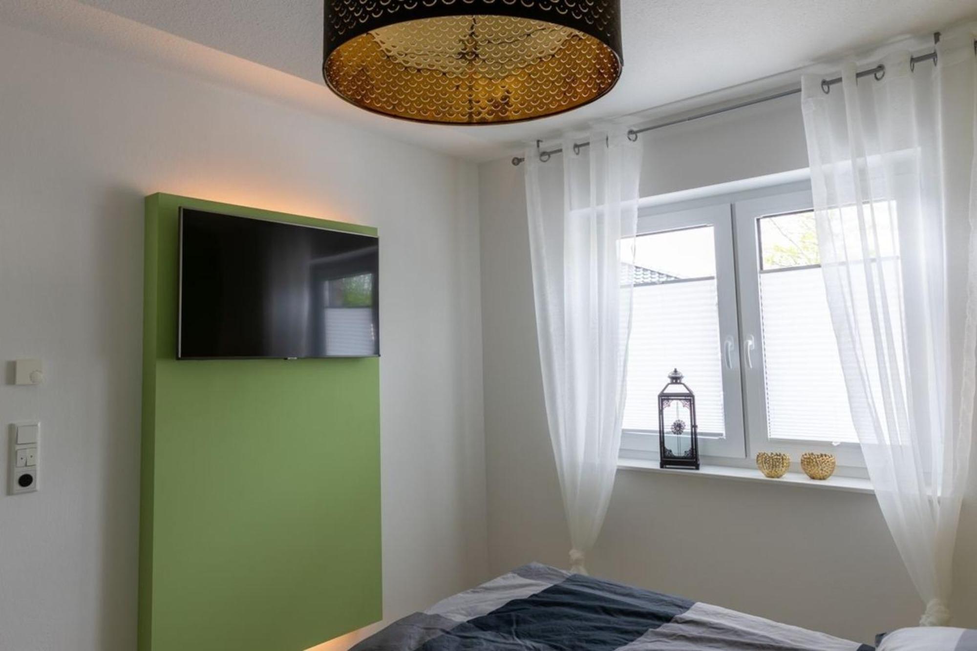 Ferienwohnung Sonnenstrahl Am Harkebruegger See Mit Sauna Barssel  Extérieur photo